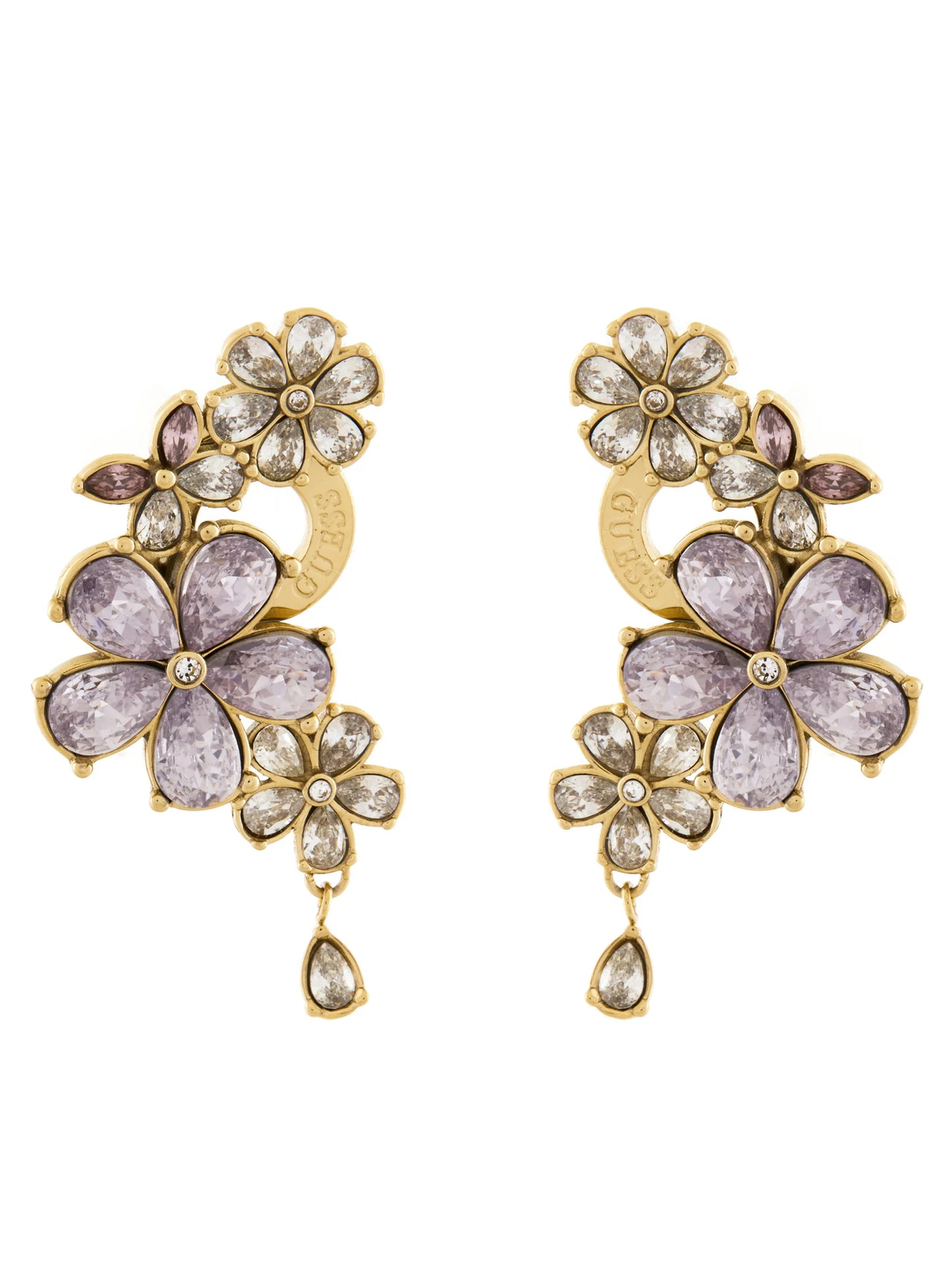 Orecchini multi flowers stud