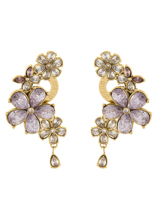 Orecchini multi flowers stud