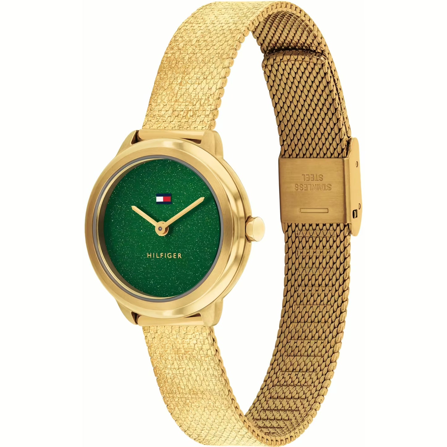 Orologio al quarzo Tommy Hilfiger donna Demi Green Gold