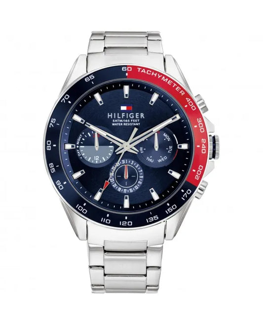 Orologio Uomo Tommy Hilfiger Owen Cassa e cinturino in Acciaio