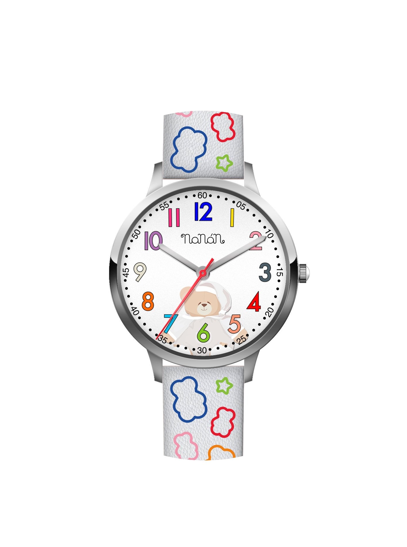 Orologio bambino cinturino multicolor