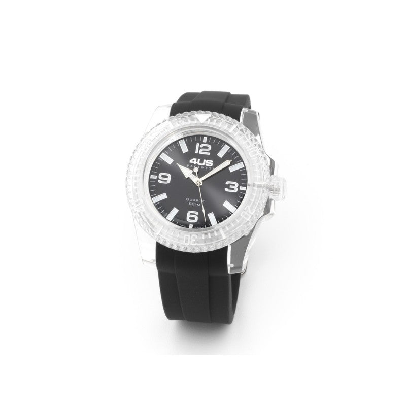 Orologio in silicone 4US Nero